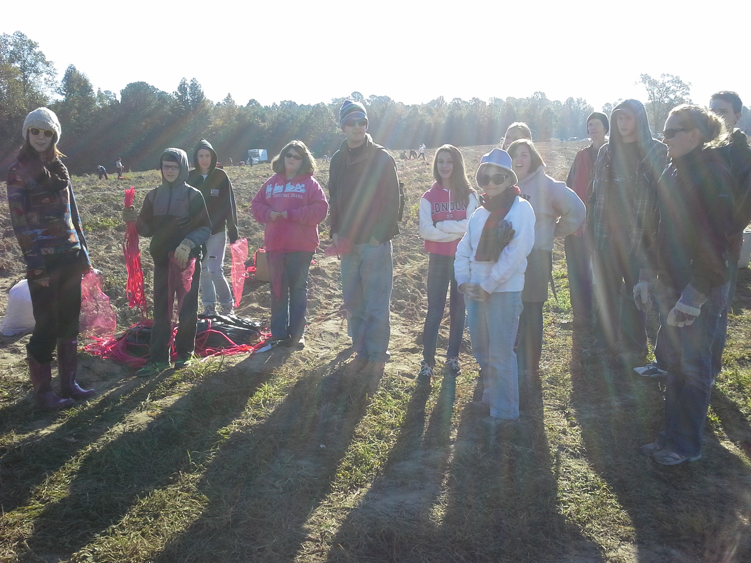 Gleaning with our youth