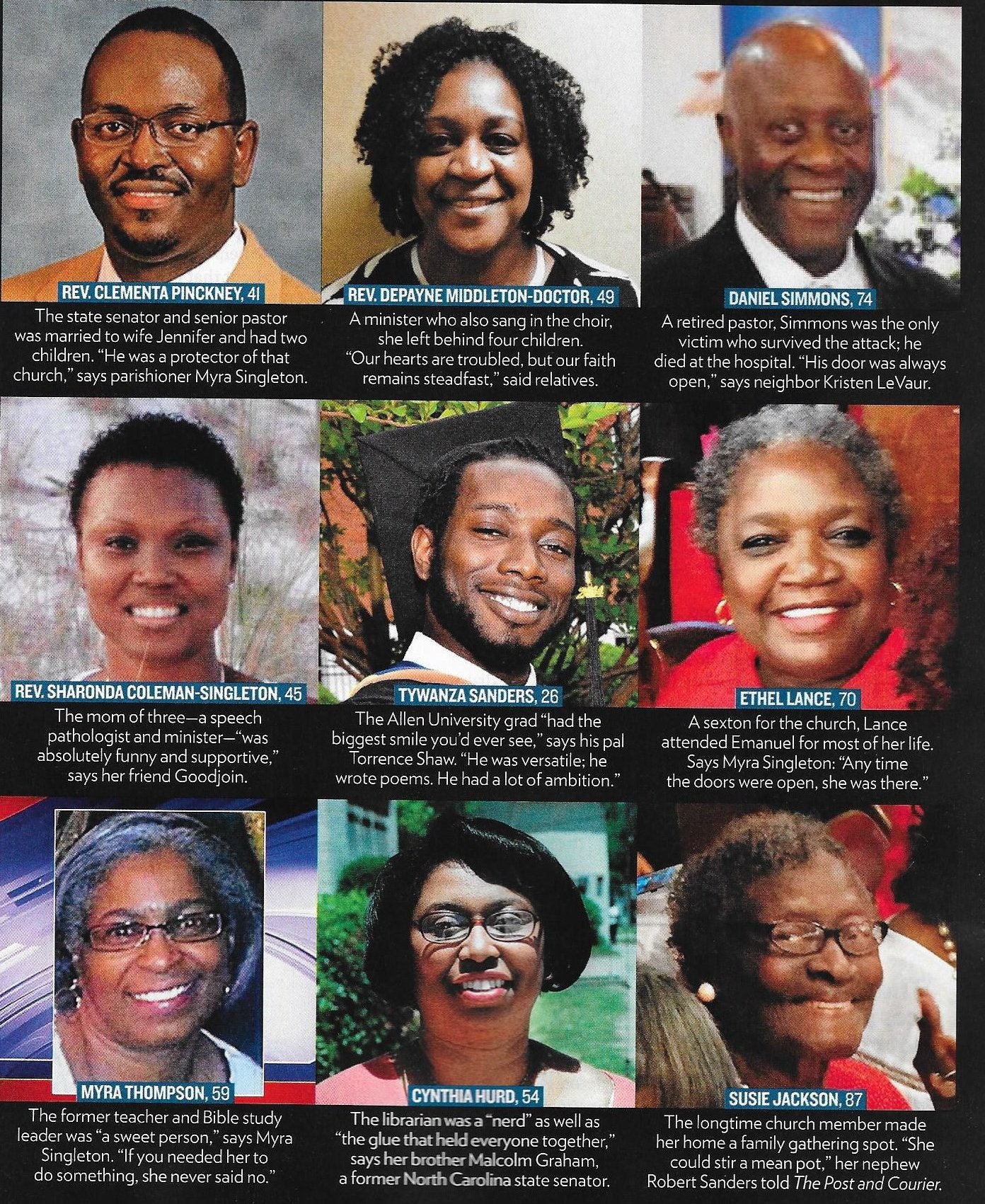 Remembering the Mother Emanuel 9