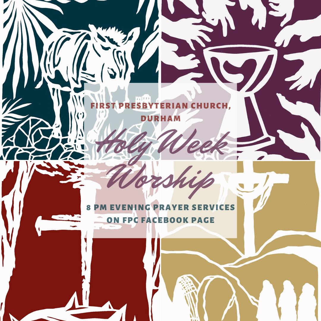 Holy Week: We are gathering virtual!