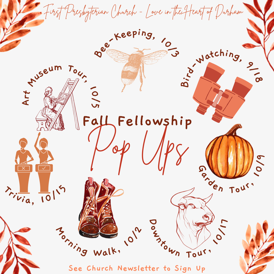 Fall Fellowship Pop-Ups