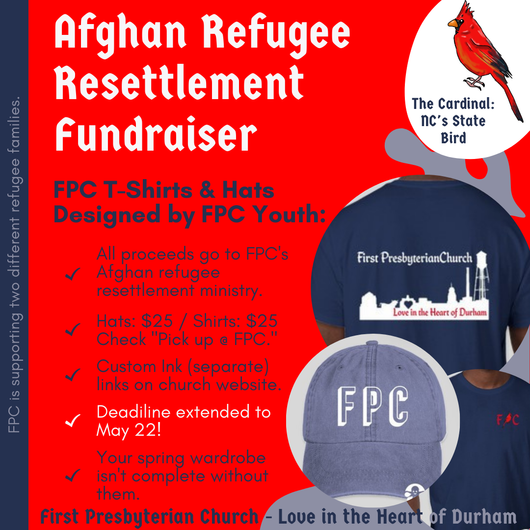 Youth Fundraiser for Afghan Families’ Resettlement