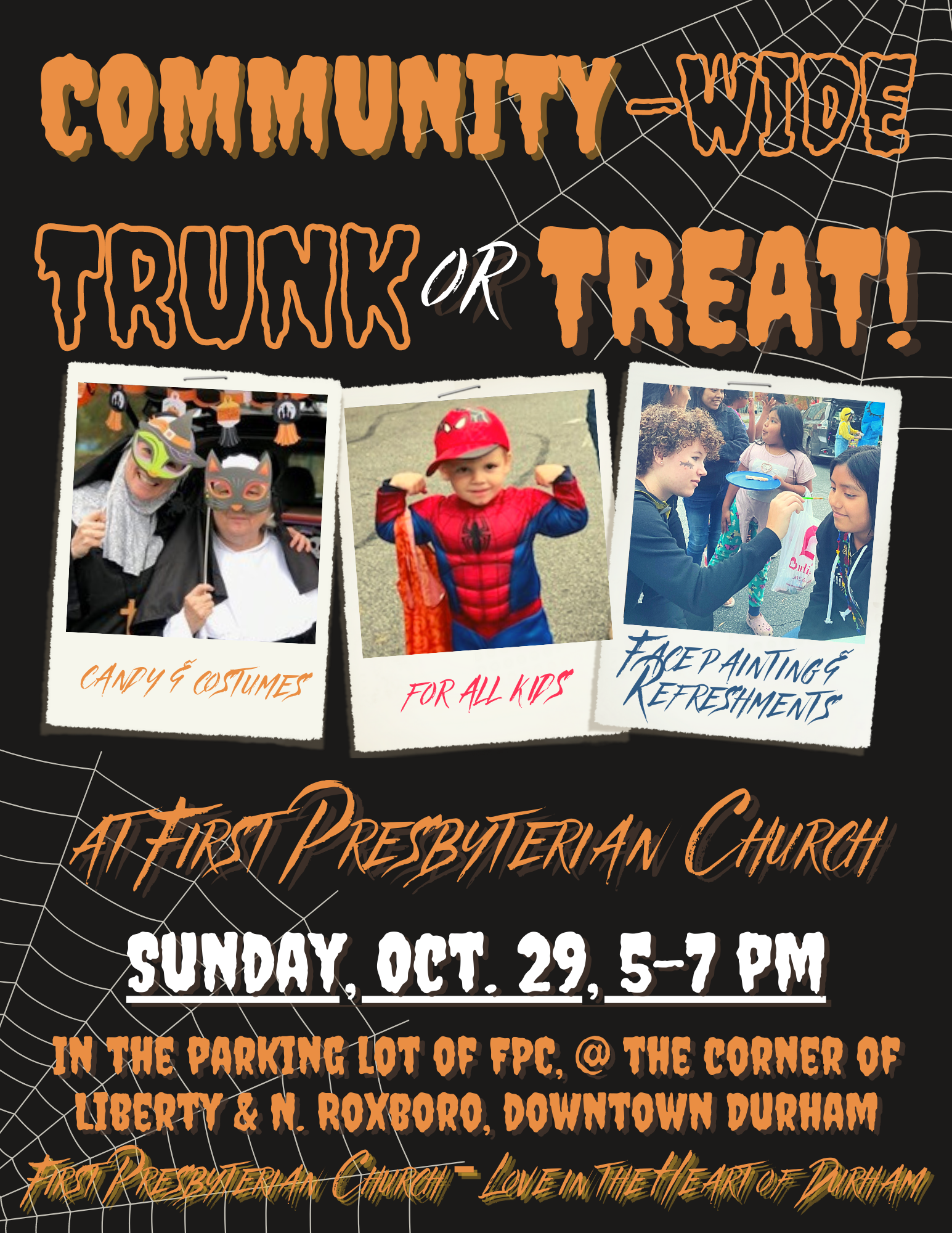 FPF Community-Wide Trunk or Treat Event | First Presbyterian Church ...